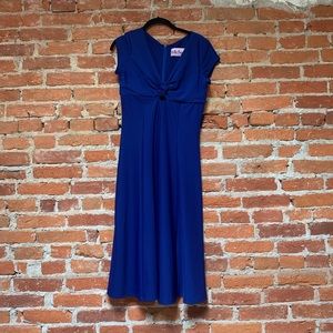 Blue Bettie Page dress size 8
